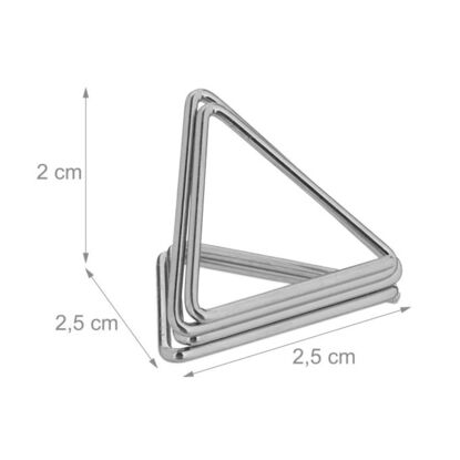 Tischkartenhalter Dreieck 48er Set