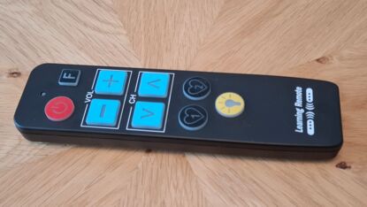 Universelle Senioren Fernbedienung TV mit großen Tasten für ältere Menschen mit Backlite