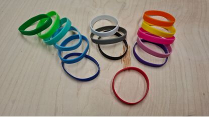 SYEYCW 15 Stück Silikonarmband
