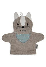 Waschhandschuh mit Motiv Katze Lilly