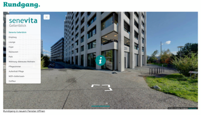 Senevita Gellertblick (360°-Rundgang)
