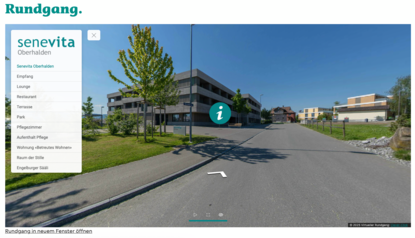 Senevita Oberhalden (360°-Rundgang)