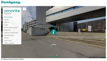 Senevita Westside (360°-Rundgang)