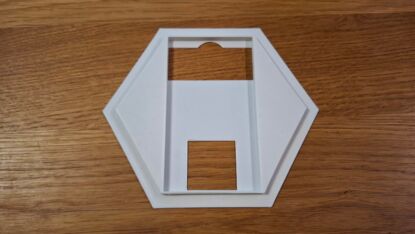 WiQQi-Waben: Bodenplatte QR-Visitenkarte