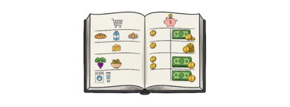 Haushaltsbuch führen