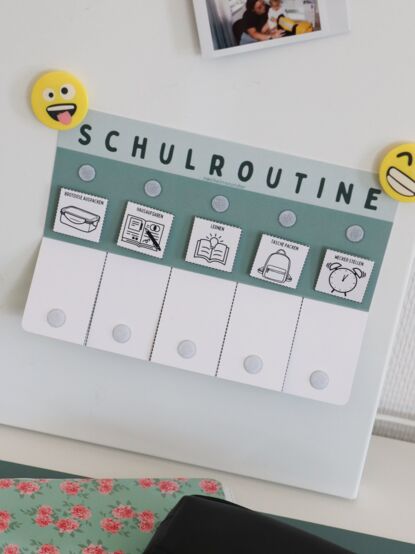 Schulroutineplaner - Schulalltag mit Struktur
