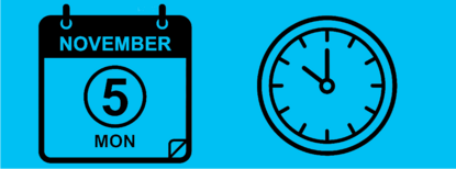 Uhr mit Wochentag und Datum