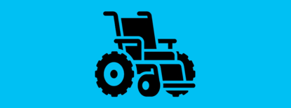 All-Terrain Rollstuhl
