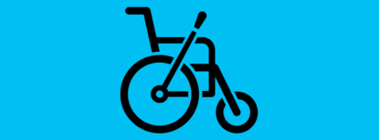 Rollstuhl mit Hebelantrieb