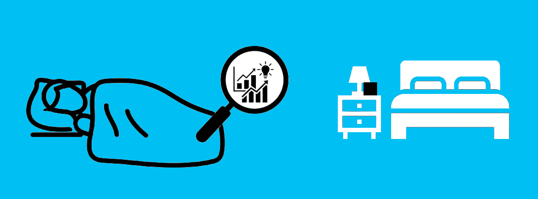 Schlaf-Anlayse-Nachttisch