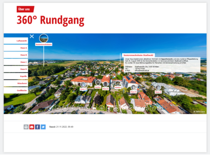 Senior:innenwohnheim Stadtwald (360°-Rundgang)