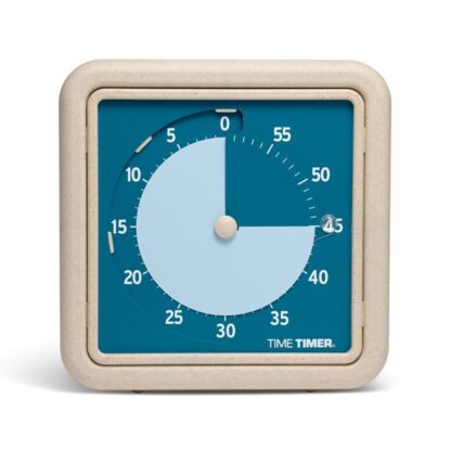 TimeTimer RETRO – Eco Edition – Water 19cm x 19cm 