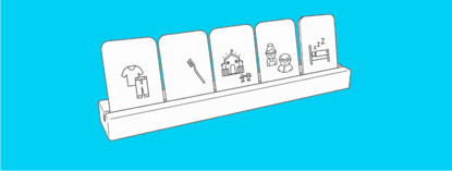 Routinenplaner - Kartensystem