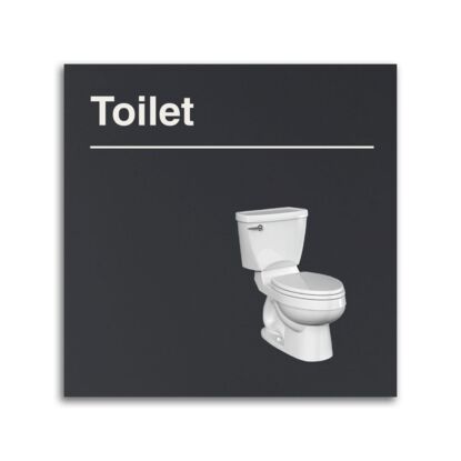 Dementia Friendly Signage - Toilet
